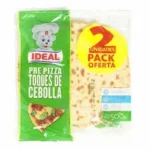 Masa Pre Pizza Toques De Cebolla 2 Un 500g Ideal