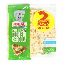 Masa Pre Pizza Toques De Cebolla 2 Un 500g Ideal