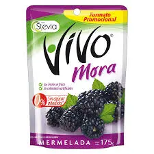 Mermelada Vivo Mora 175 Gr Sin Azúcar