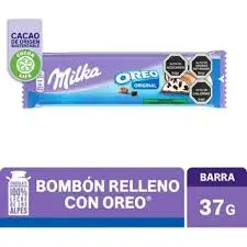 Milka Oreo Chocolate Barra Relleno De Crema De Oreo 37 g