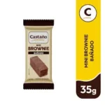 Mini Brownie Bañado 35Gr Castaño
