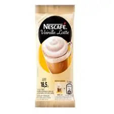 Nescafé Latte Vainilla 8 Sobres De 18