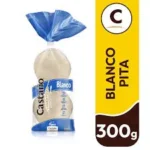 Pan Pita Blanco Castaño 300g