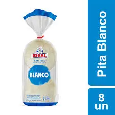 Pan Pita Blanco Ideal 300g