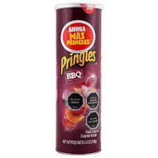 Papas Fritas Pringles BBQ Flavored 158g