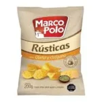 Papas Fritas Rusticas Queso y oregano  Marco Polo 185g