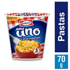 Pasta para uno caracoqueso Carozzi 70g