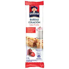 Quaker Cereal Barra Frutillas a La Crema