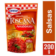 Salsa De Tomate Toscana Arrabbiata Carozzi 200g