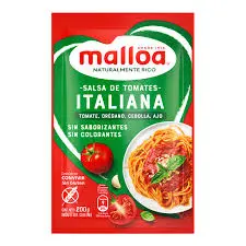 Salsa de Tomate Italiana Malloa 200 Gr