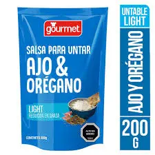 Salsa para Untar de Ajo y Orégano Gourmet 200g