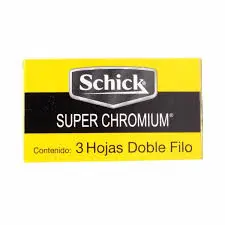 Schick Super Chromiun 3 Hojas Doble Filo