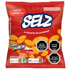 Selz Galleta Mini Jamón Serrano 35g