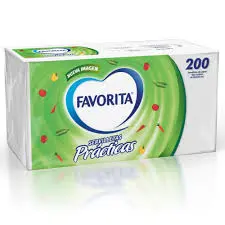 Servilleta Favorita Clasica Cock 200 Unid