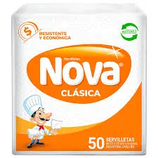 Servilleta Nova Clásica Cóctel 50 Uni