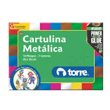 Set Cartulina Metálica - Bazar