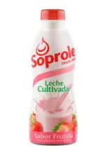 Soprole Leche Cultivada Sabor a Frutilla 1 lt