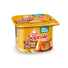 Soprole Postre Flan Sabor Vainilla120g