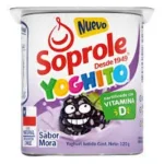 Soprole Yogurt Batido  Sabor a Mora 120g.