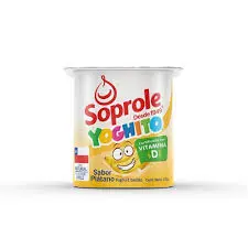 Soprole Yogurt Batido Yoghito Sabor a Platano 120g