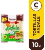 TORTILLAS CASTAÑO TACOS ANDALE 340GR