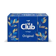 Té Club Original Negro 40 Un