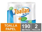 Toalla De 190 Metros 2 Rollos Por Paquete