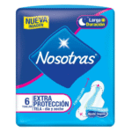 Toallas Higiénicas Donna Nosotras Extra Protección Invisible Tela Suave