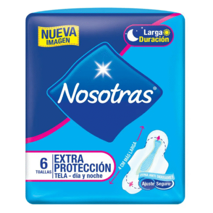 Toallas Higiénicas Donna Nosotras Extra Protección Invisible Tela Suave