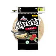 Tortilla Rapidita Tomate Chia 8uni 200g