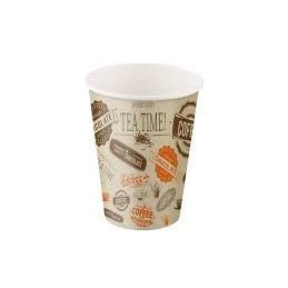 VASO POLIPAPEL GENERICO HOT 240 CC (8 OZ) 1000 U/CJ