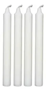 Velas Blancas Grande 4 Uni