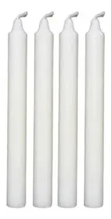 Velas Blancas Grande 4 Uni