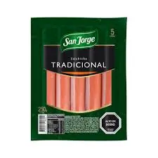 Vienesa Tradicional San Jorge Salchicha 250gr