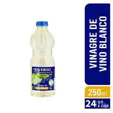 Vinagre de Vino Blanco Traverso 250ml