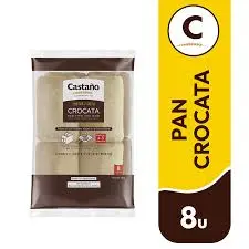 Pan Crocata Castaño 8Uni