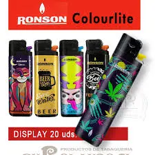 Encendedor Ronson Colour Lite