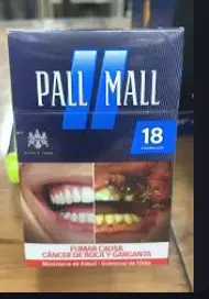 Cigarros Pall Mall Azul HL 18S