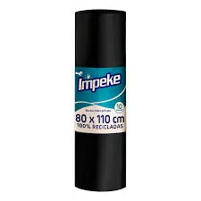 Bolsas de basura Impeke 80x110 Impeke Rollo 10 uds