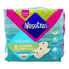 Toallas Higiénicas Nosotras Normal con Alas 8 Uni