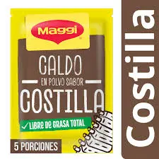 Caldo en polvo Maggi costilla sobre 7g