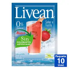Jugo Frutilla Livean 7g