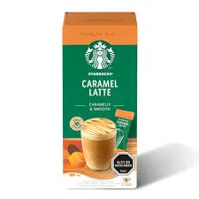 Café Starbucks Caramel Late 4 Sobres De 21,5g