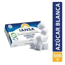 Azucar Blanca Iansa En Cubos 100 Unidades