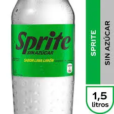 Bebida Sprite Desechable Sin Azucar 1,5 Lt