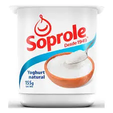 Yogurt Natural Soprole 155gr