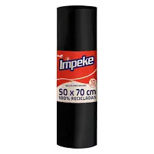 Bolsas de basura Impeke 50x70 Impeke Rollo 10 uds