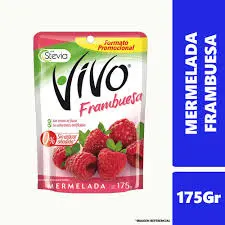 Mermelada Vivo Frambuesa 175 Gr Sin Azúcar