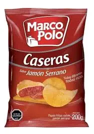 Papas Fritas Caseras Jamón Serrano 200g