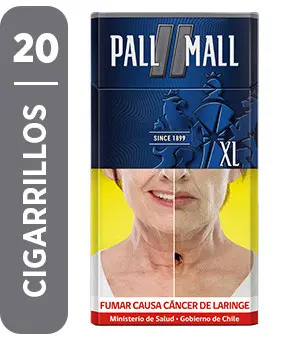 Cigarros Pall Mall Gris XL 20s